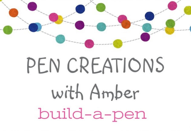 Custom beaded pen – Pen creations with Amber